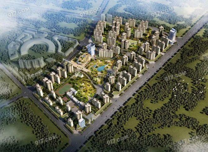 惠泉片区改造建设项目鸟瞰图